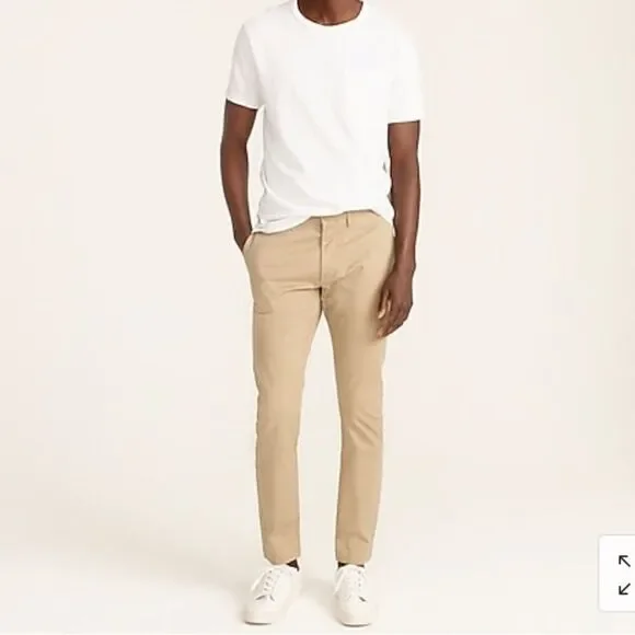 J. Crew 250 Skinny-fit pant in stretch chino Item AB613* - Picture 2 of 7